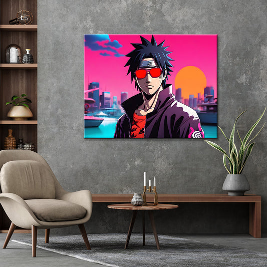 Tableau Sasuke Akatsuki