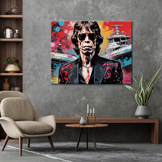 Tableau Mick Jagger