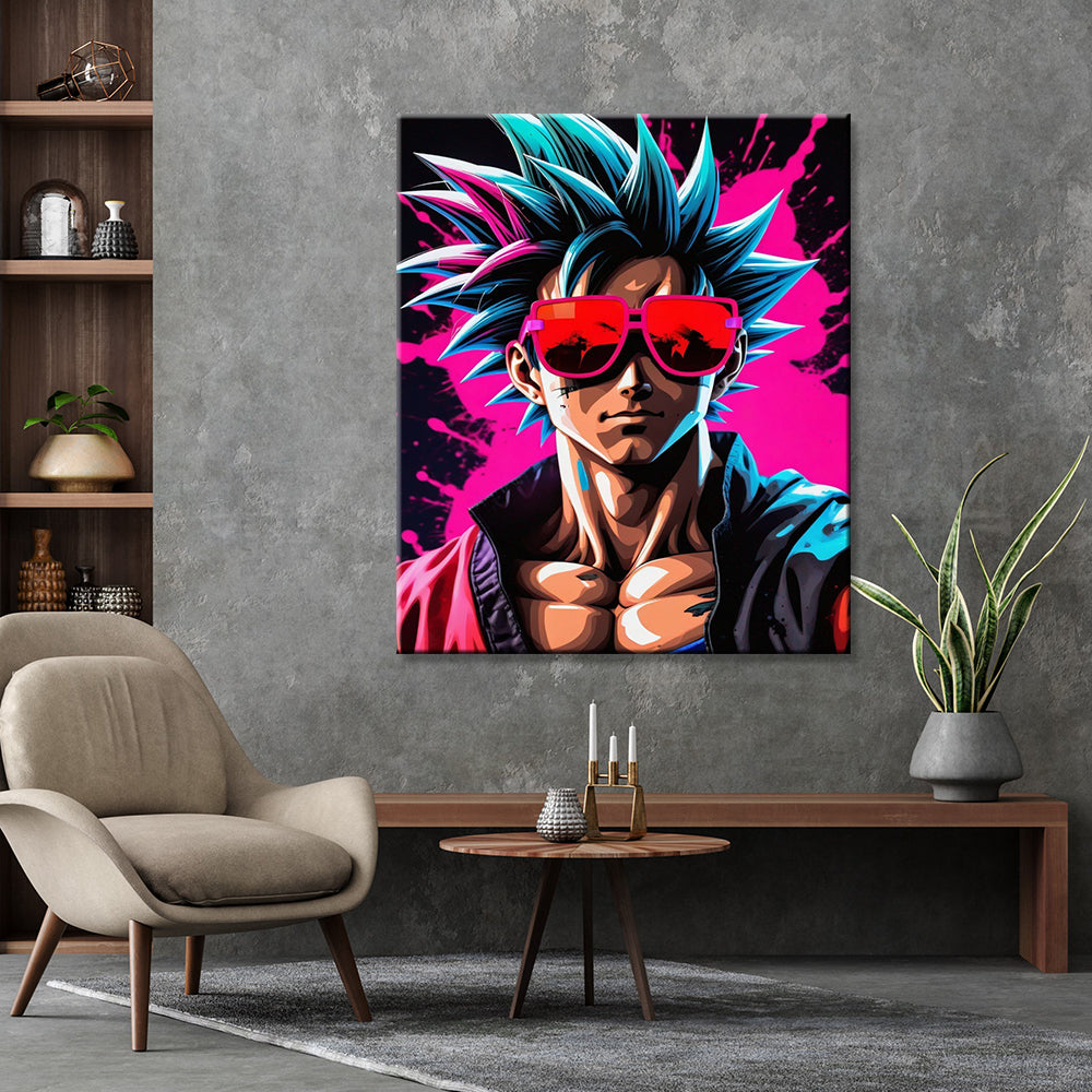 Tableau Goku Red Sunglasses