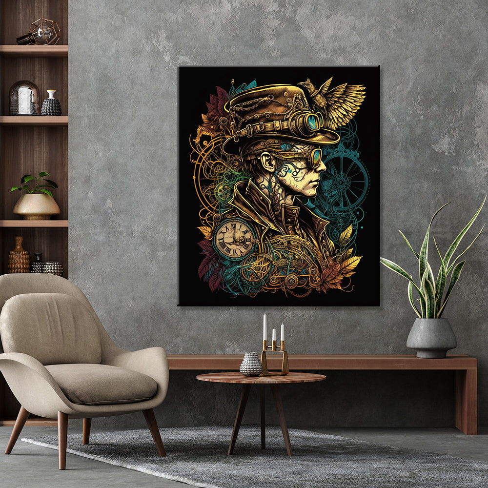 Tableaux Golden Steampunk