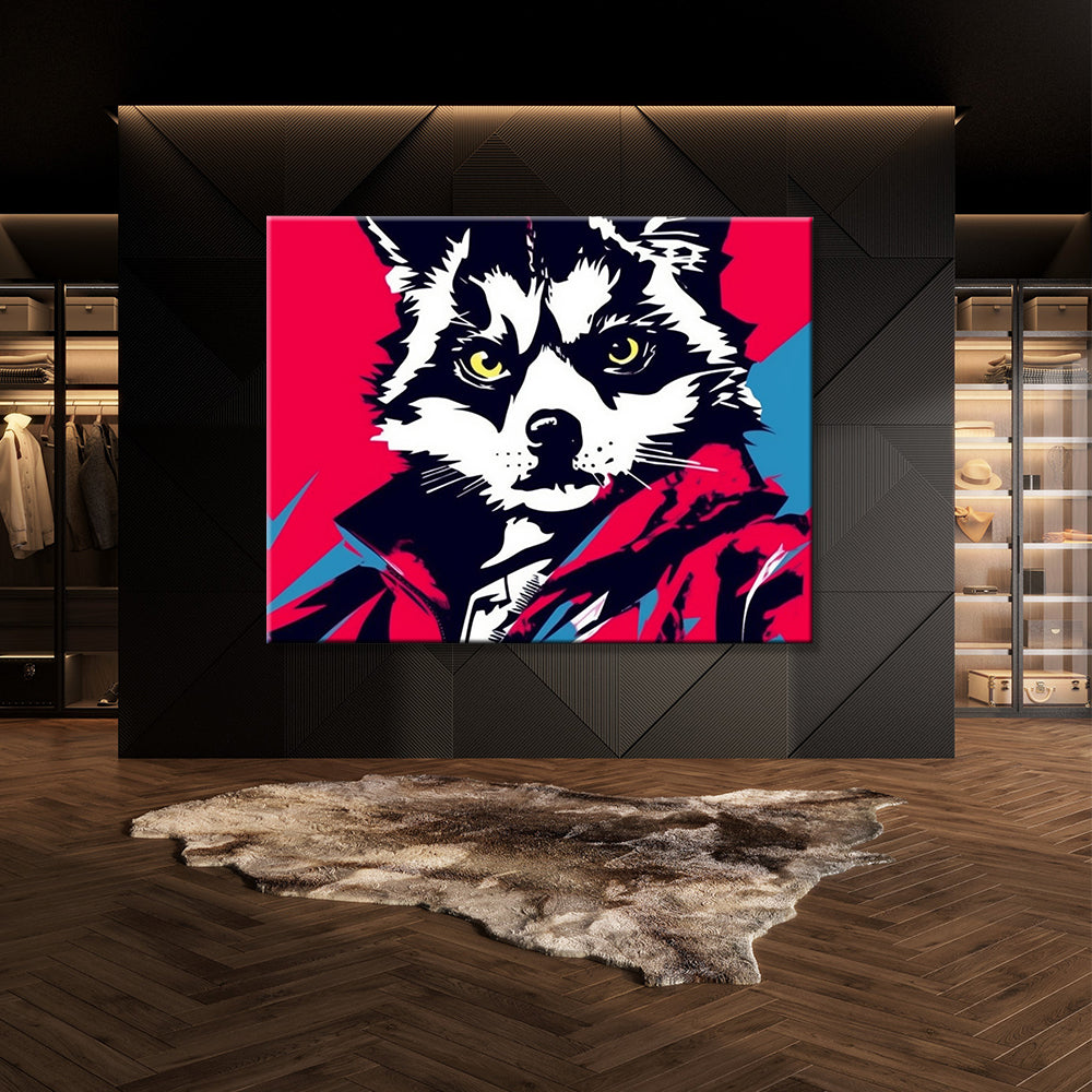 Tableau Loup Design Modern