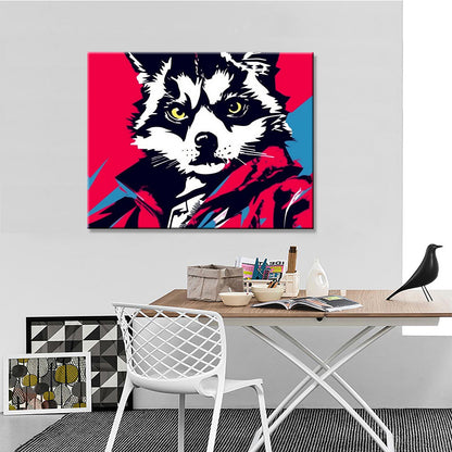 Tableau Loup Design Modern