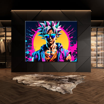 Tableau Goku Pop Art