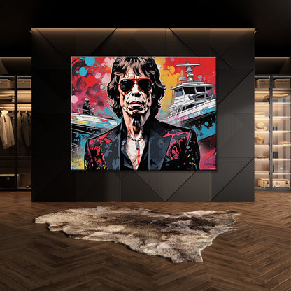 Tableau Mick Jagger