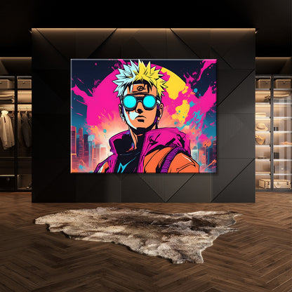 Tableau Naruto PopArt