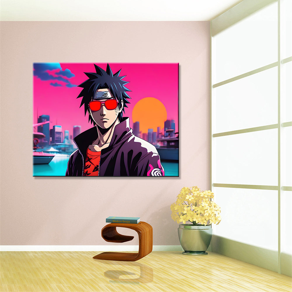 Tableau Sasuke Akatsuki