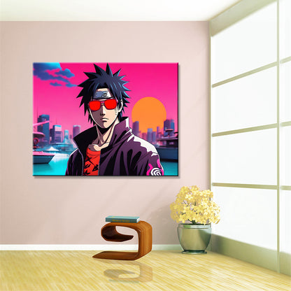 Tableau Sasuke Akatsuki