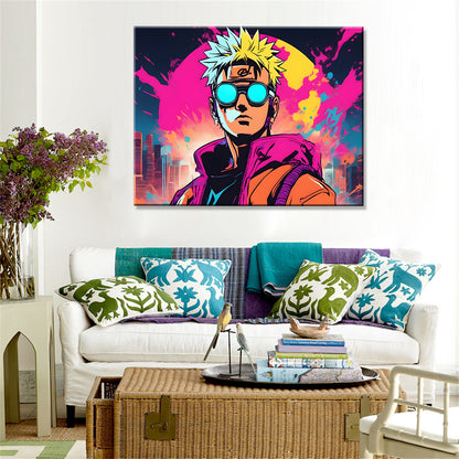 Tableau Naruto PopArt