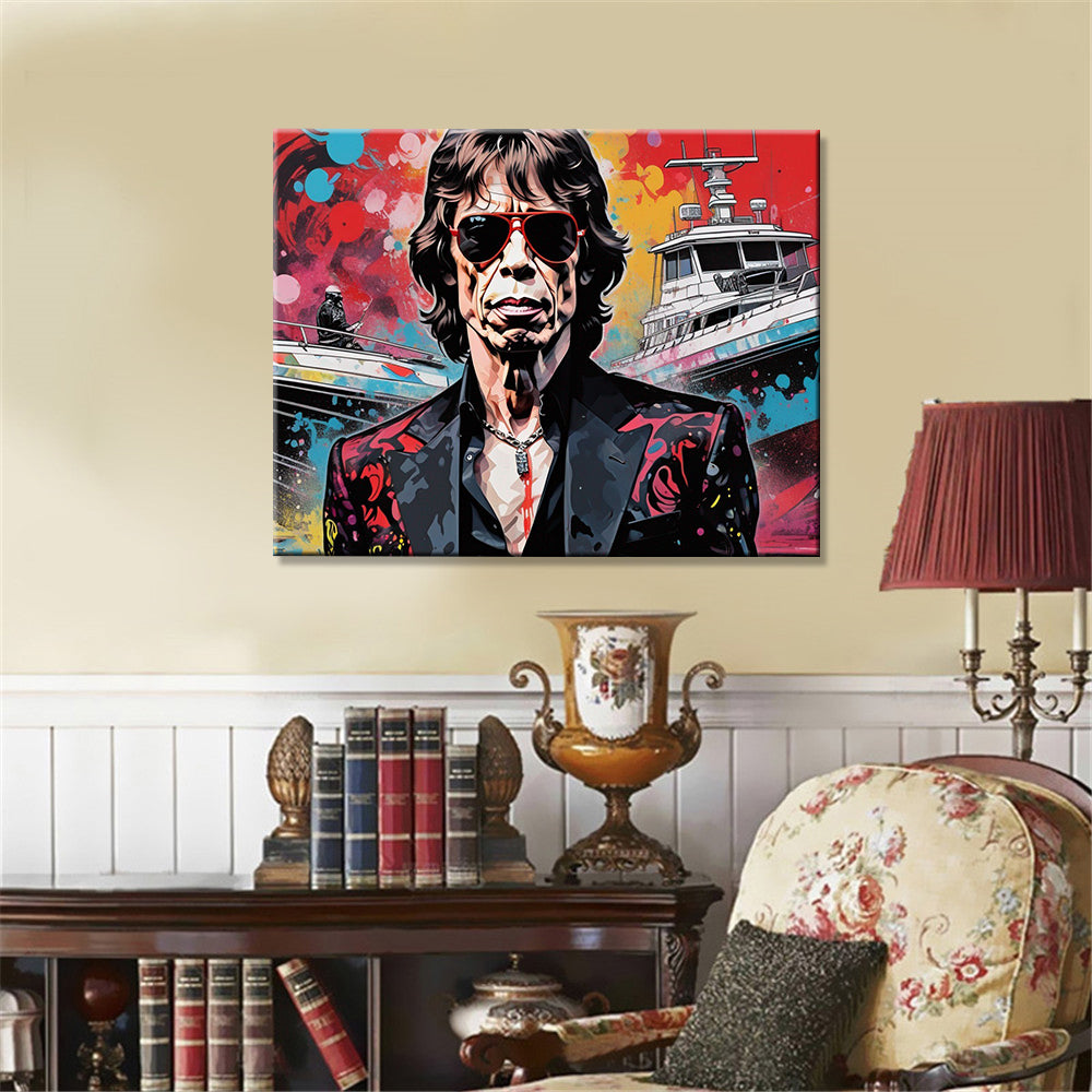 Tableau Mick Jagger