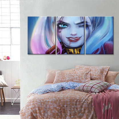 Tableaux de Harley Quinn 1 - 3 Pièces - Home sweet - 3, manga