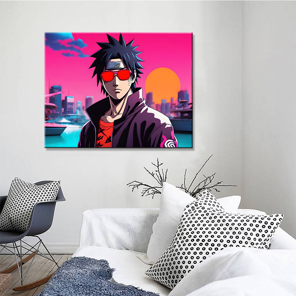 Tableau Sasuke Akatsuki