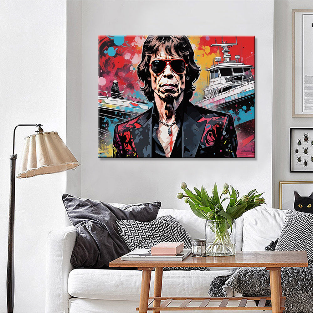 Tableau Mick Jagger