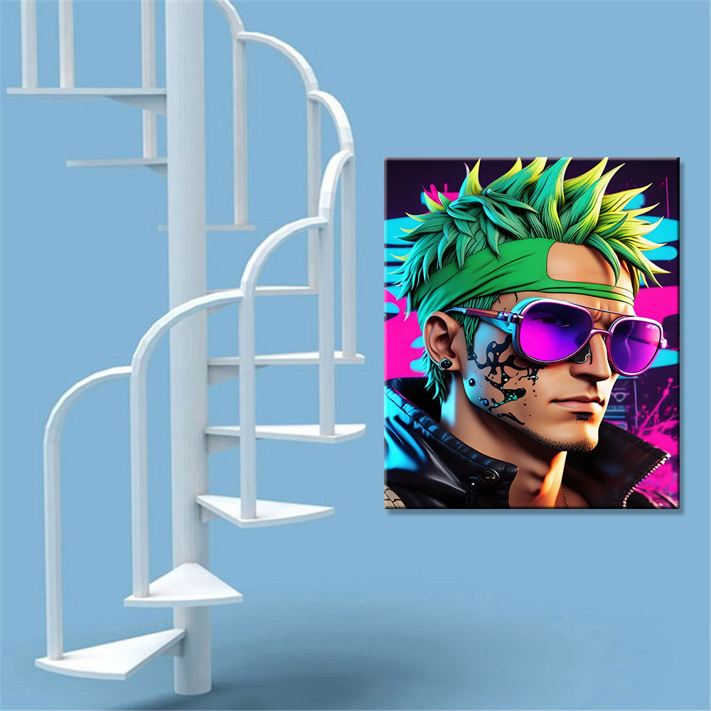 Tableau Zoro 3D Realiste