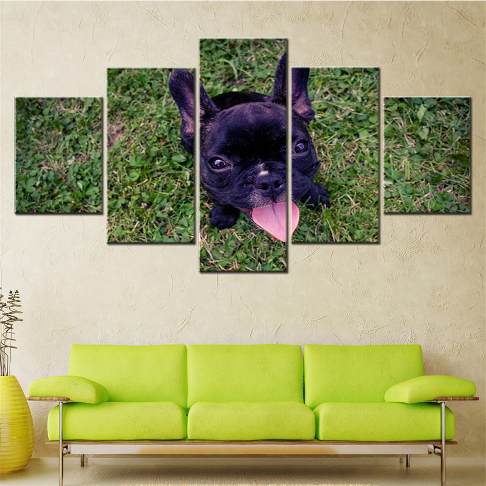 Tableaux de Chiot Mignon - 5 Pièces - Home sweet - 5, animaux