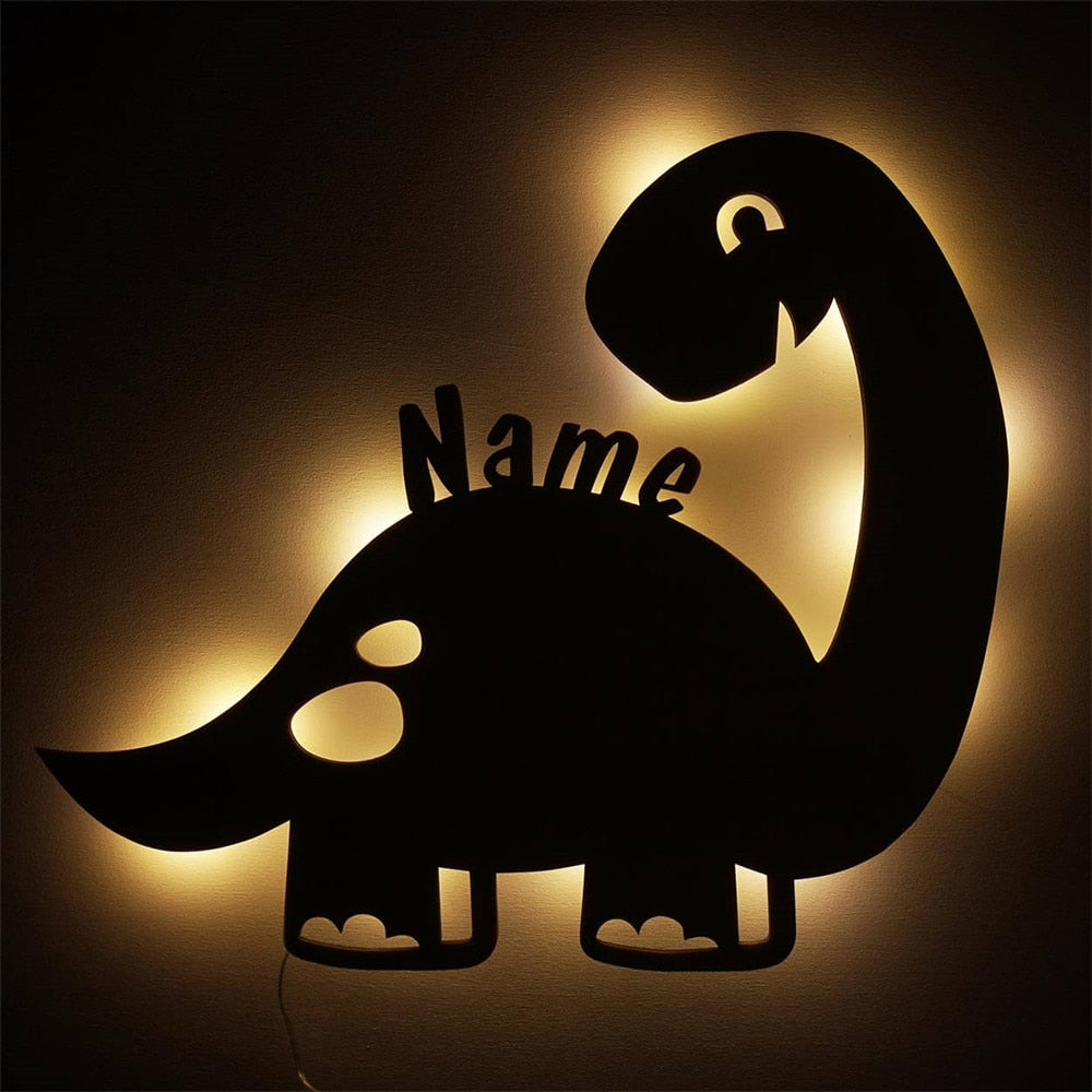 LED Personnalisable chambre pour enfant - 11 Modèles - Home sweet - custom, LED, Veilleuse