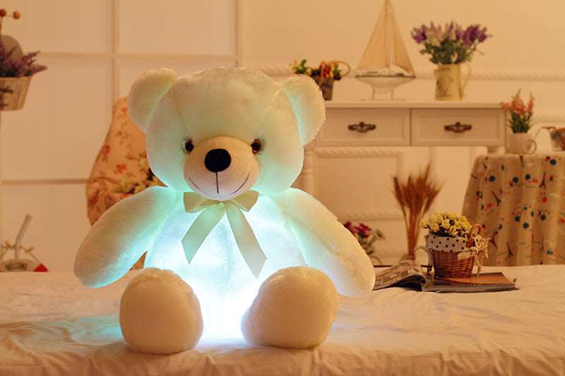 Peluche / Veilleuse LED - Ours - 32 / 50 Cm - Home sweet - LED, Peluche