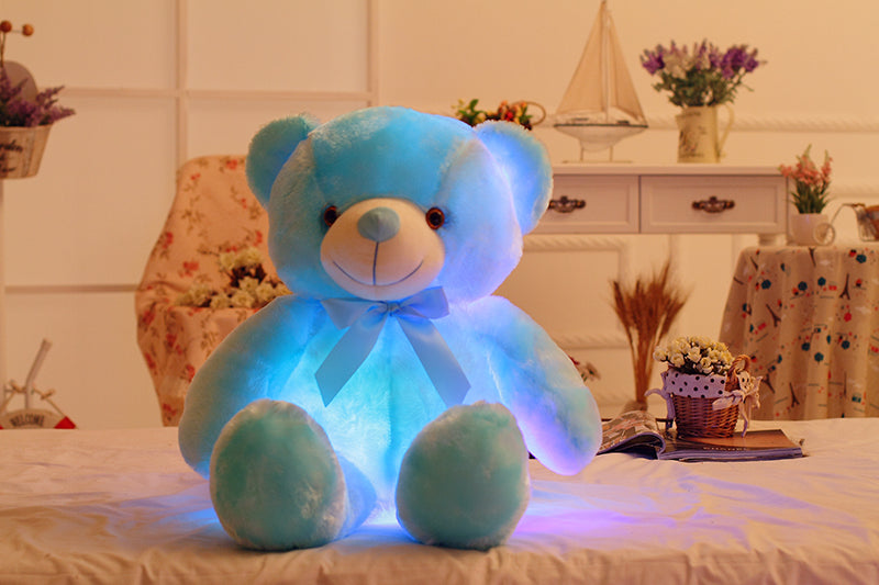 Peluche / Veilleuse LED - Ours - 32 / 50 Cm - Home sweet - LED, Peluche