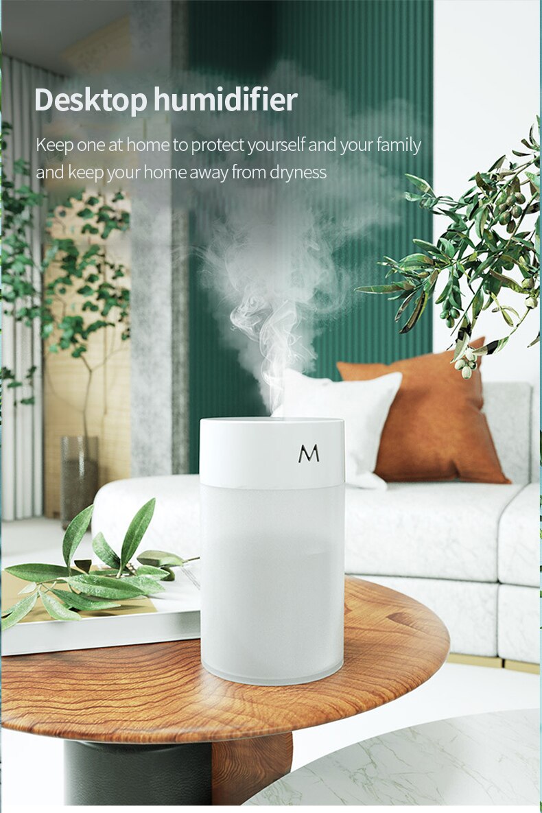 Humidificateur d'air 260ML - LED - 7 couleurs - Home sweet - GAMING, Humidificateur, LED