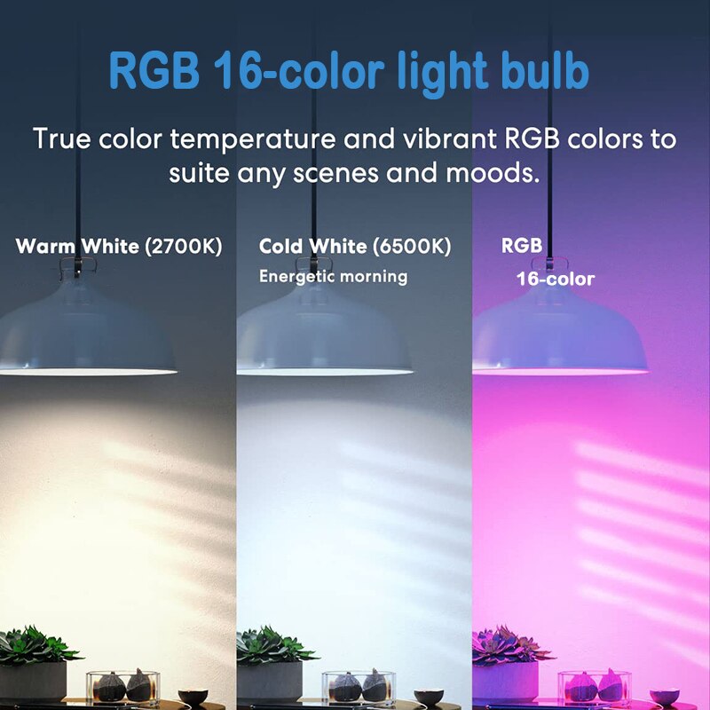 Ampoule LED 16 couleurs RBG - Home sweet - GAMING, LED