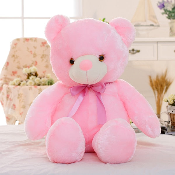 Peluche / Veilleuse LED - Ours - 32 / 50 Cm - Home sweet - LED, Peluche