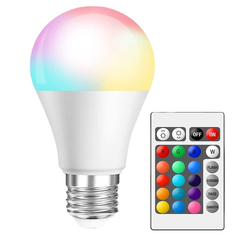 Ampoule LED 16 couleurs RBG - Home sweet - GAMING, LED