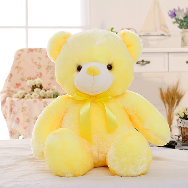 Peluche / Veilleuse LED - Ours - 32 / 50 Cm - Home sweet - LED, Peluche