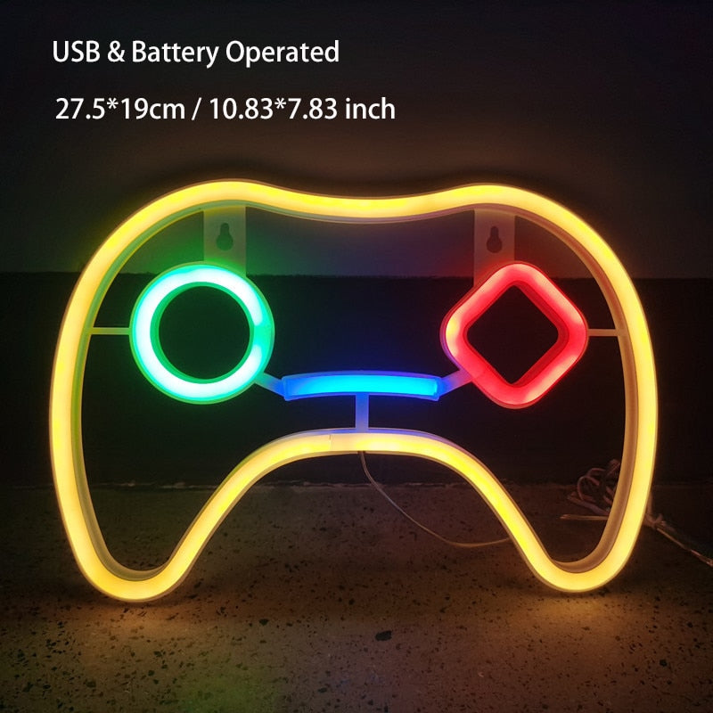 LED Gaming Bouton de manette - Home sweet - GAMING, LED