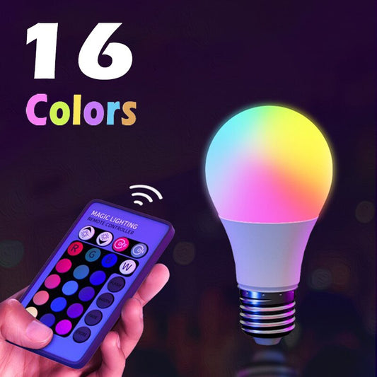 Ampoule LED 16 couleurs RBG - Home sweet - GAMING, LED