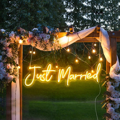 LED Just Married - 4 Modèles - Home sweet - LED