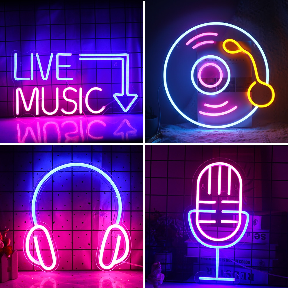 LED Style Musique - 10 Modèles - Home sweet - GAMING, LED